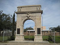 200px-BywaterArchBurgundy2 Bywater's McCarthy Square Arch
