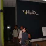P1010007 ACORN International organizers with matatu map and iHub wall