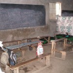 classroom at one of the informal school