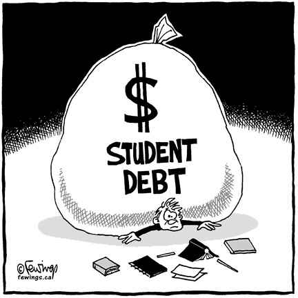 student loan predatory travesty debt