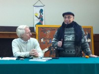 Being Introduced Father Salvatore Resca at Santi Pietro e Paolo Church