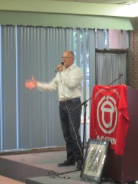 Sid Ryan, president of the Ontario Federation of Labor