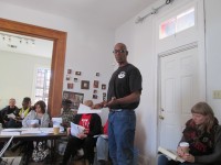 Toney Orr from Local 100 ULU