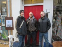 ACORN Bristol Crew from left to right: Louie Herbert, Nick Ballard, and Stu Elliot