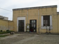 the room where we were meeting in the center at Villa Castelli
