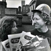 Larry Evans and Leslie Byrd Evans, then his wife, in 1981.