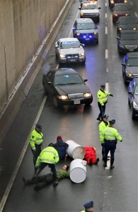 713Highway Blocked