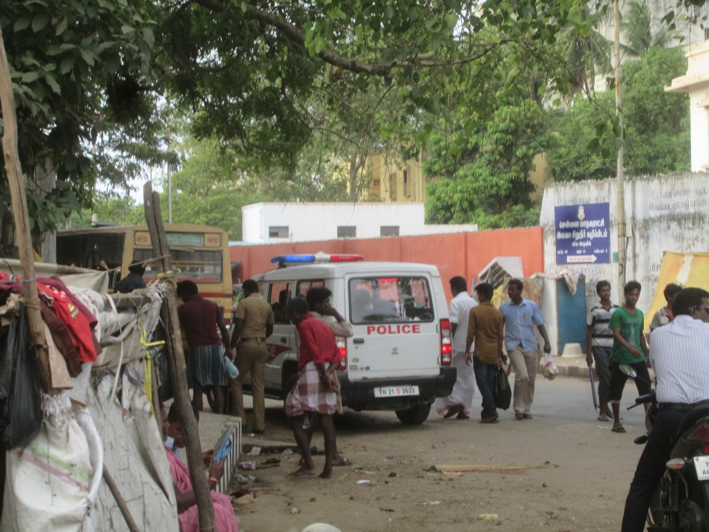 bus transfer station market in Chennai