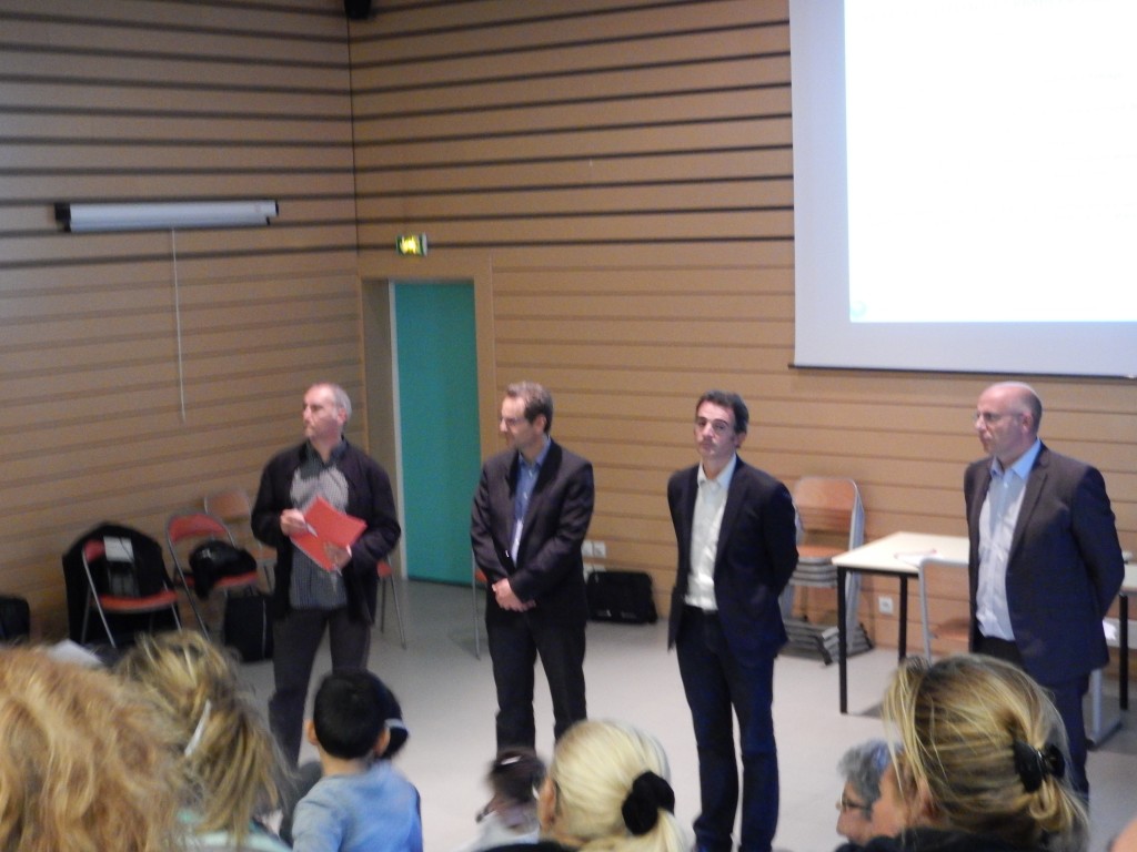 Mayor of Grenoble, head of social housing, and other bureaucrats and pols "doing the time"