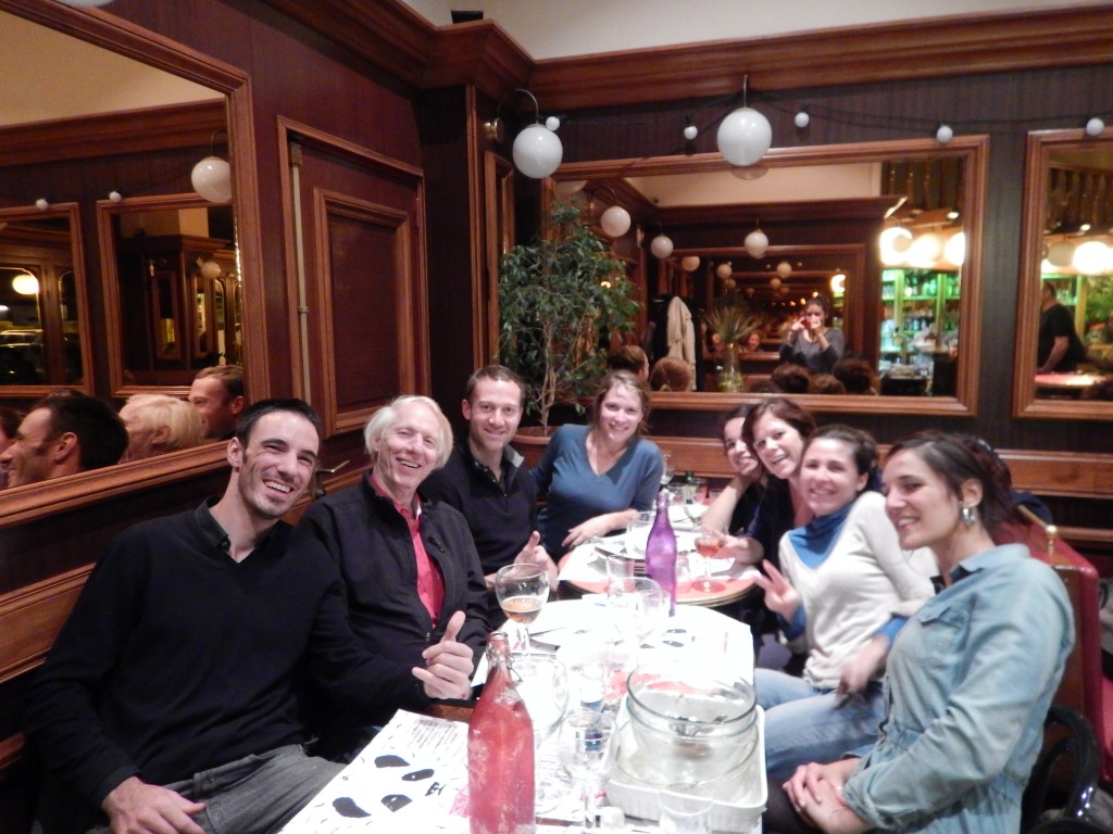 last dinner in Grenoble