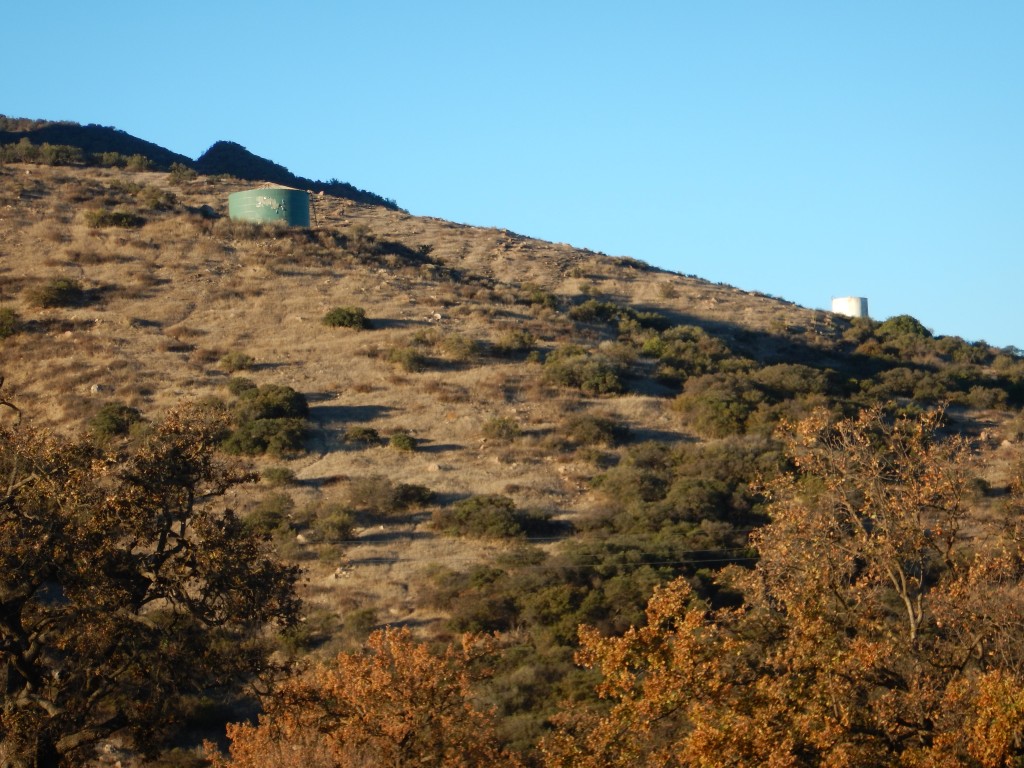 the hills behind the old day laborers' corner