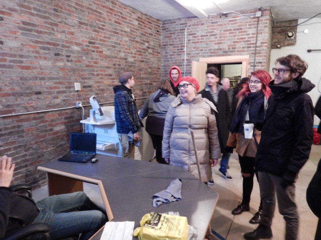Visiting ANEW printing operation
