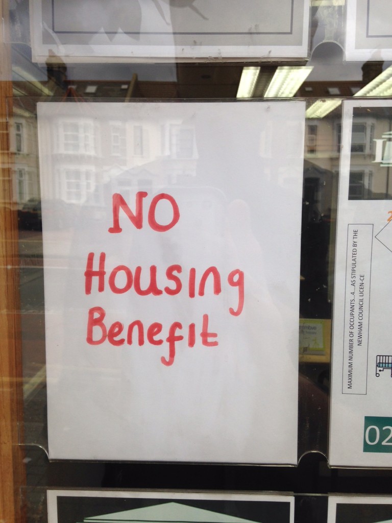 picture taken by ACORN in the Newham borough of London where we are organizing