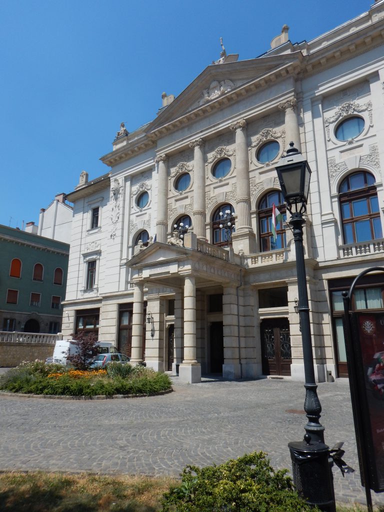 the outside of the building that has been their home