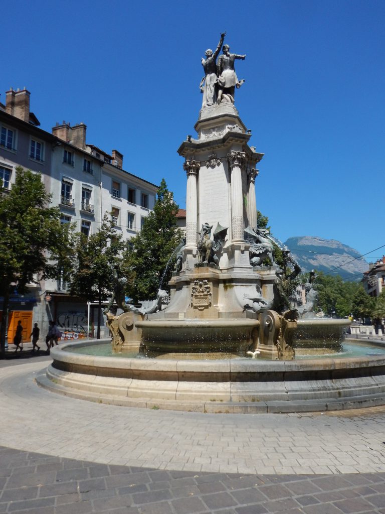 Plaza in Grenoble