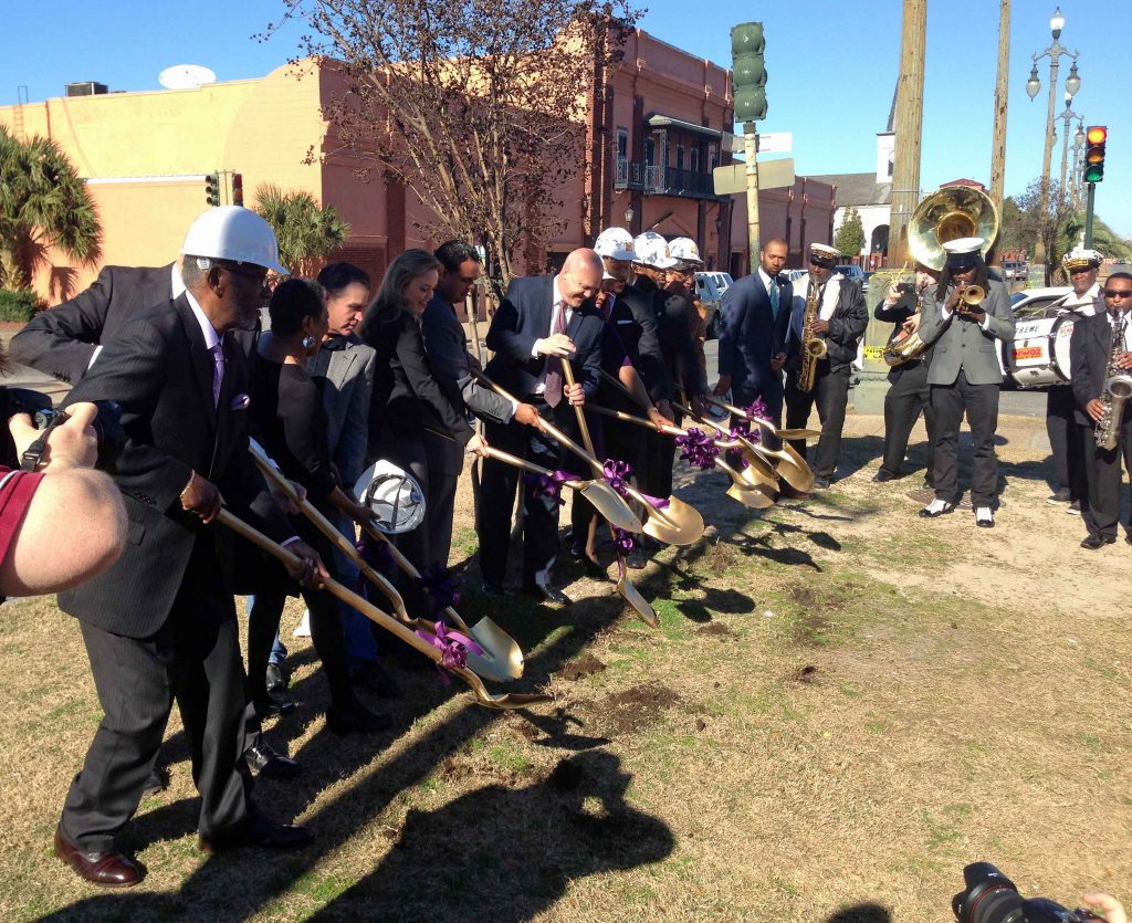 New Streetcar Line St. Claude Groundbreaking