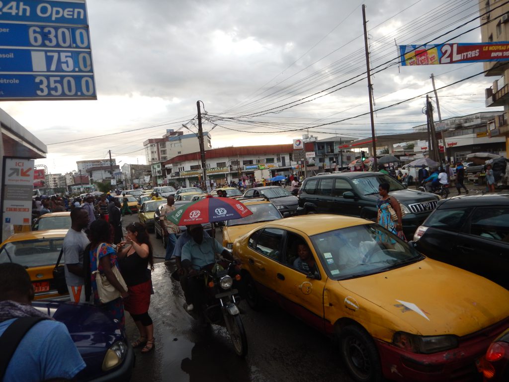 Douala traffic jam