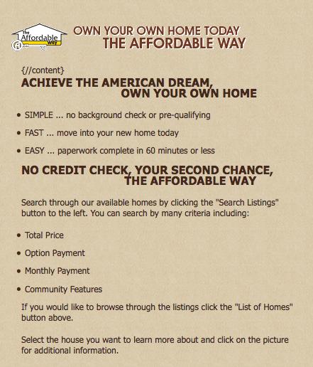 Seems No End To Some Rent To Own Contracts Wade Rathke Chief Organizer Blog